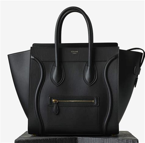 celine black luggage tote bag|celine luggage tote buy online.